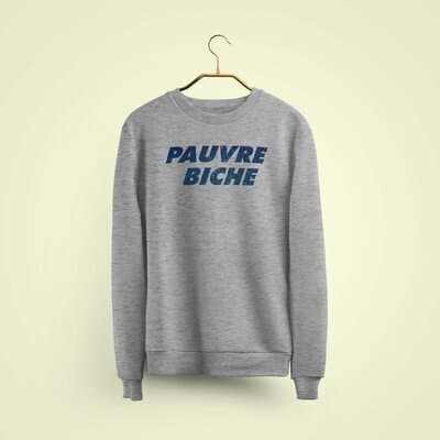 Plastique Biche Gray Sweater